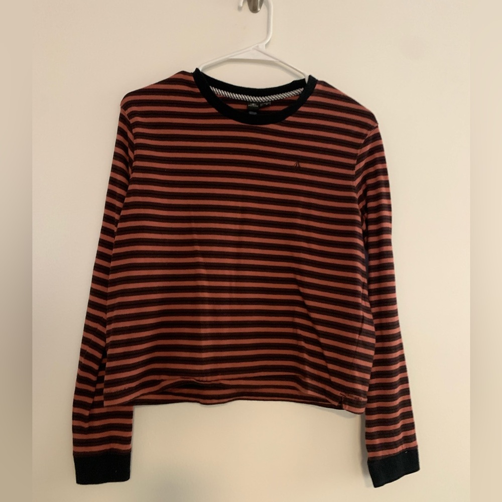 Volcom Long Sleeve Striped Shirt